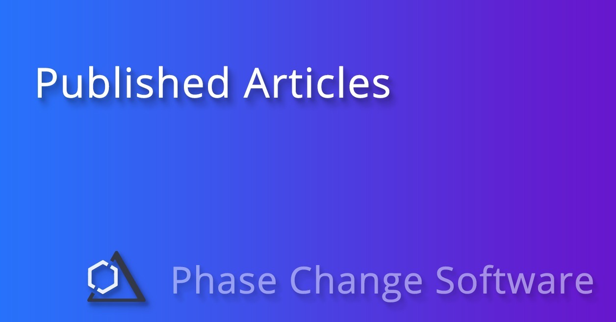 Phase Change Published Articles