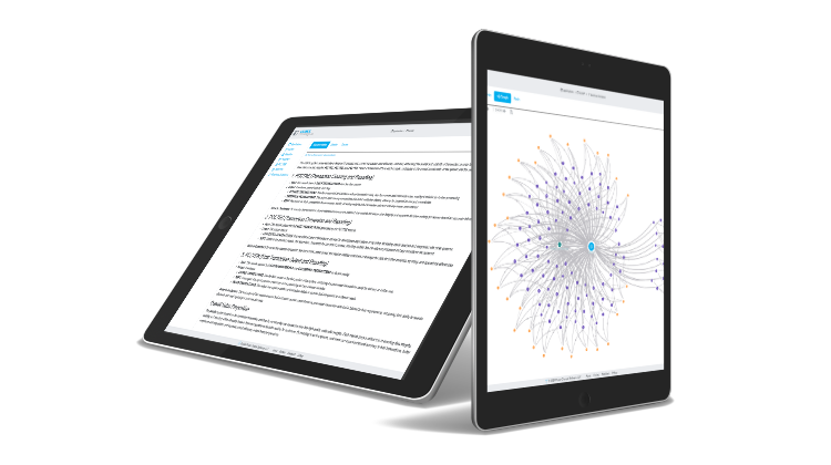 visual representation of a graph with nodes and documentation for COBOL Colleague